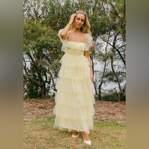 NWT Swiss Dot Maxi Dress